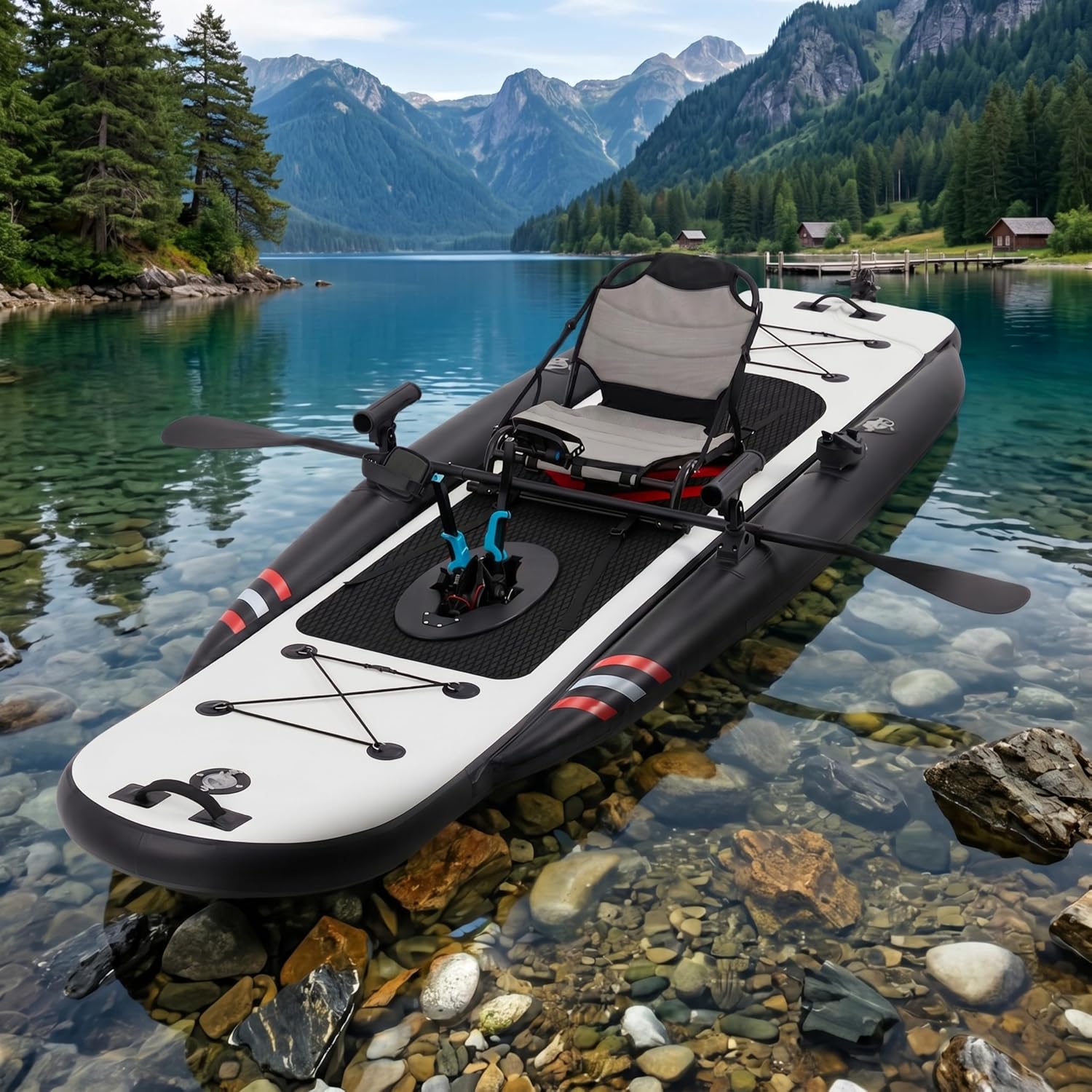 12ft Premium PVC Inflatable Fi – Fishing Kayak Inflatable recenzja i cena