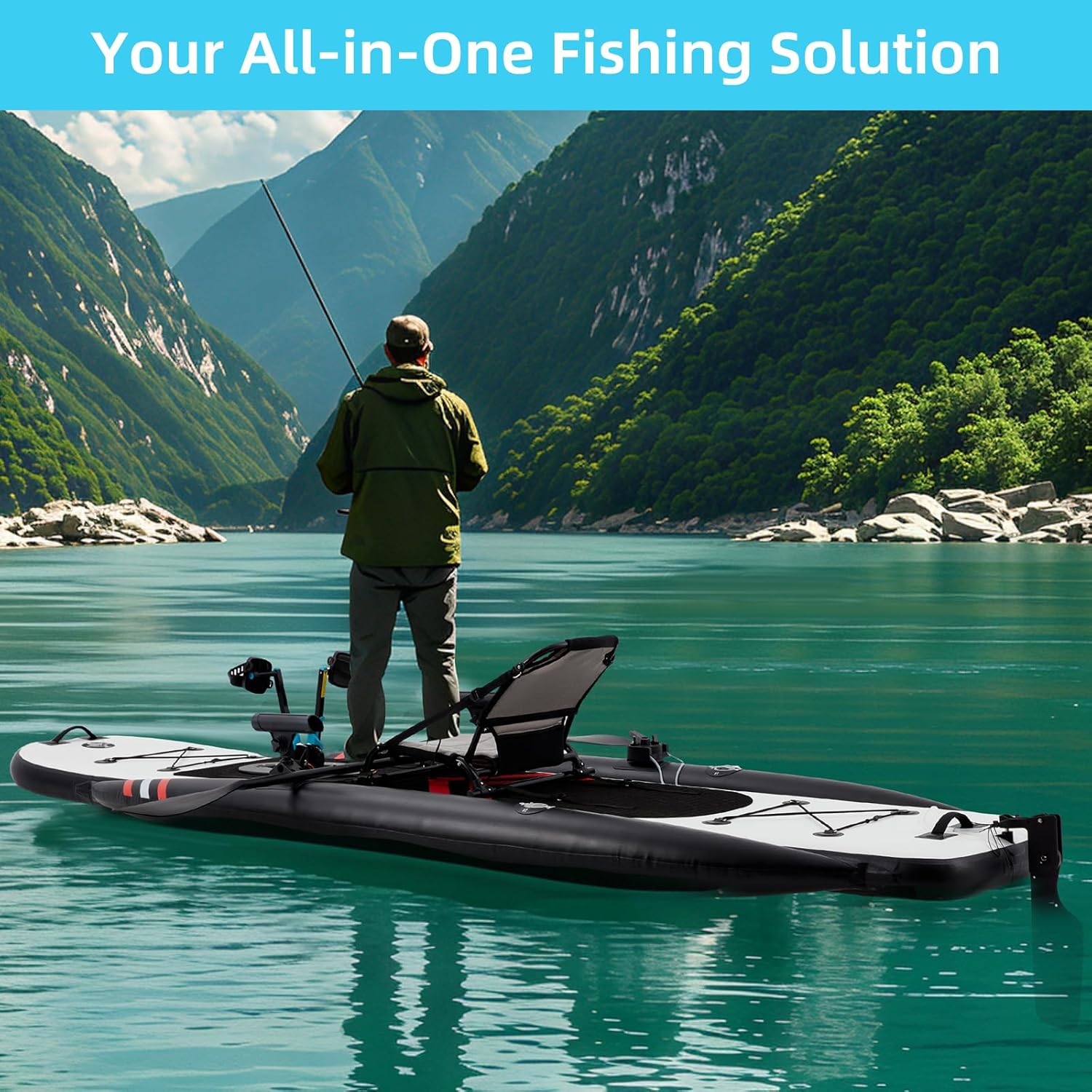 12ft Premium PVC Inflatable Fi – Fishing Kayak Inflatable recenzja i cena