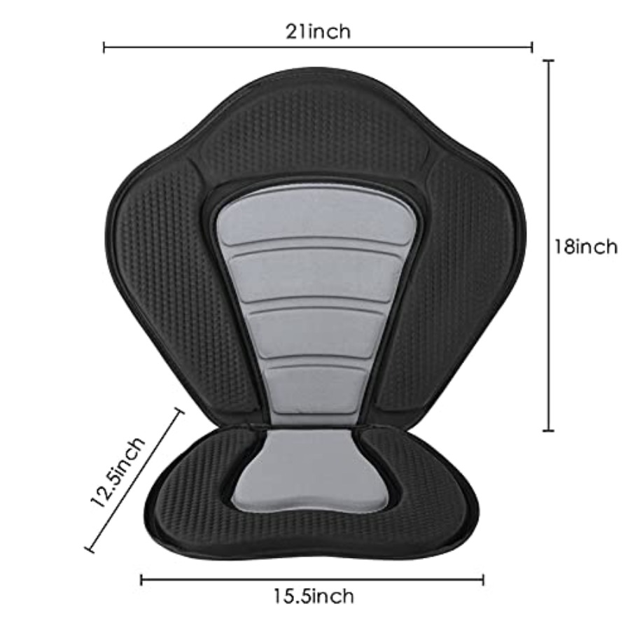 Deluxe Padded Kayak Seat with  – Fishing Kayak Storage Bag recenzja i cena