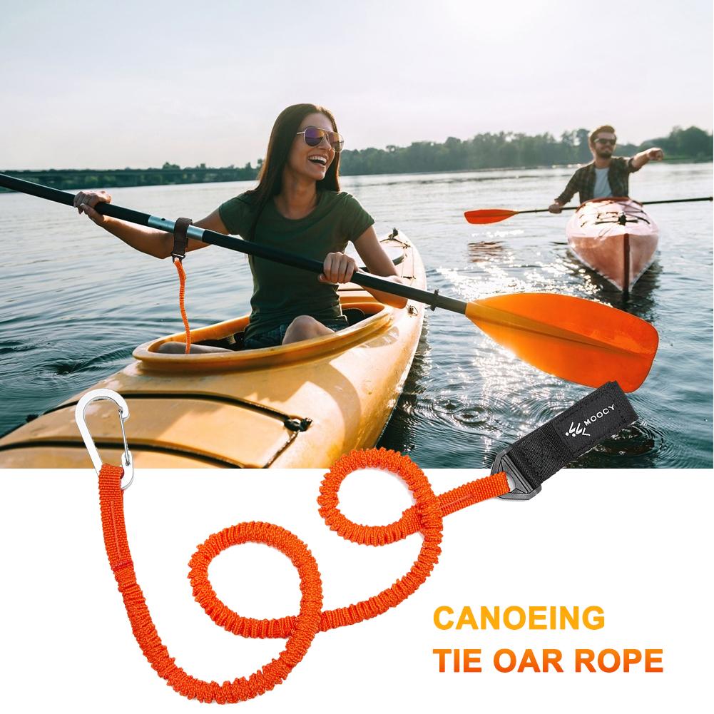 5-1PCS Elastic Kayak Canoe Pad – Fishing Kayak Paddle Leash recenzja i cena