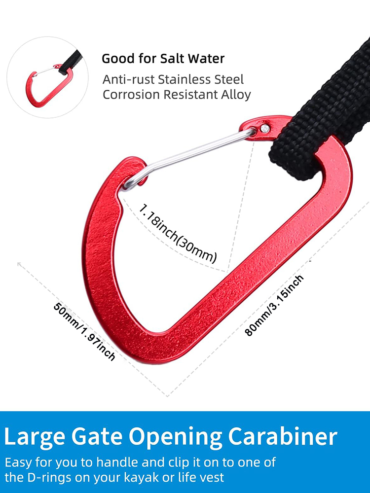 Kayak Paddle Leash Stretchable – Fishing Kayak Paddle recenzja i cena