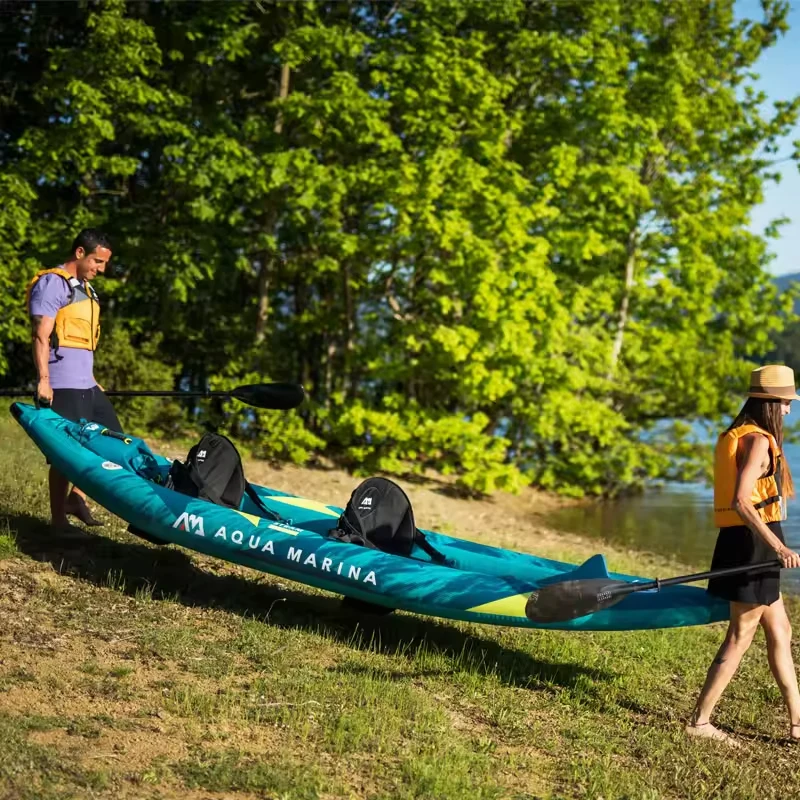 Canoe Kayak Inflatable Boat 1- – Fishing Kayak Paddle recenzja i cena