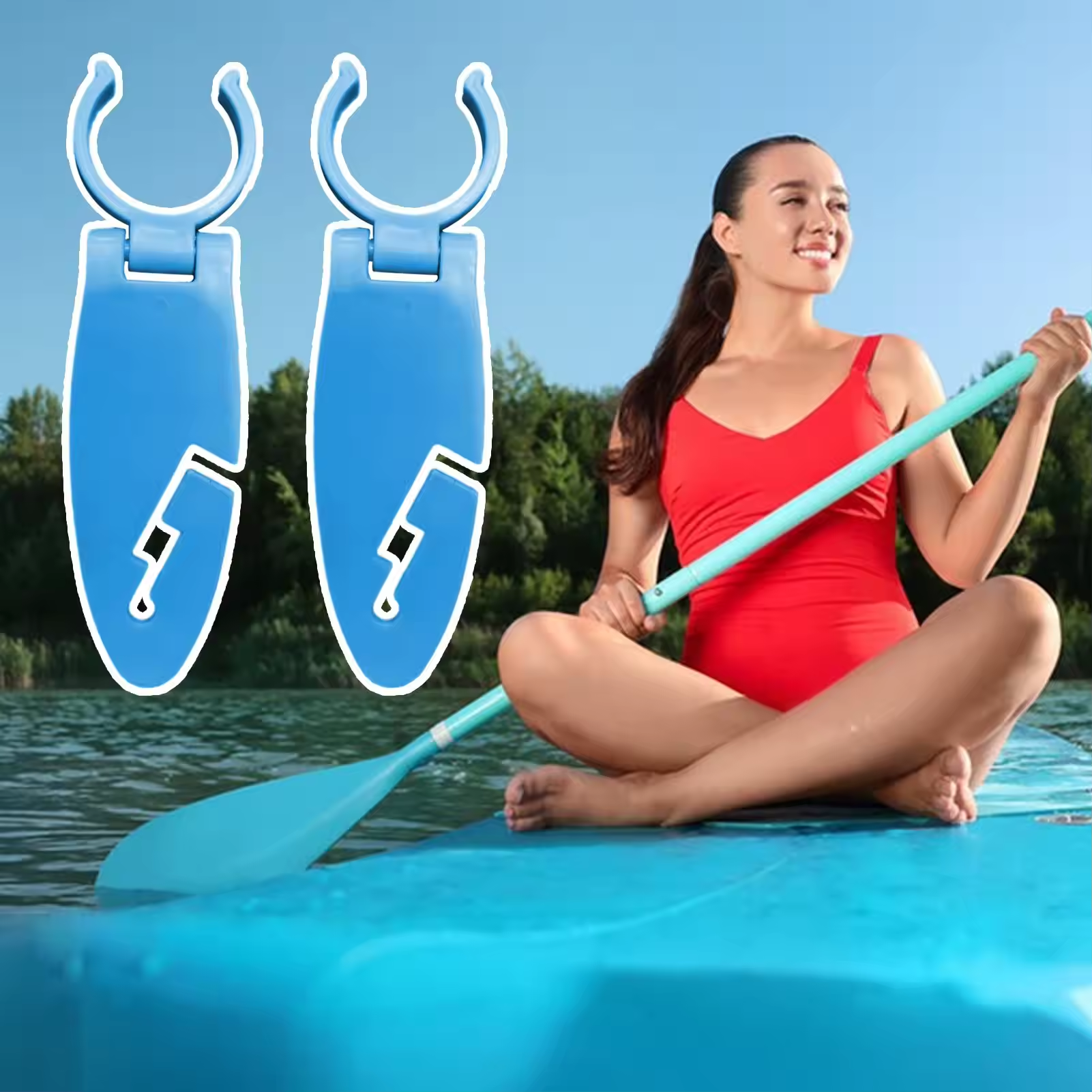 2pcs Stand Up Paddle Board Cli – Fishing Kayak Paddle recenzja i cena