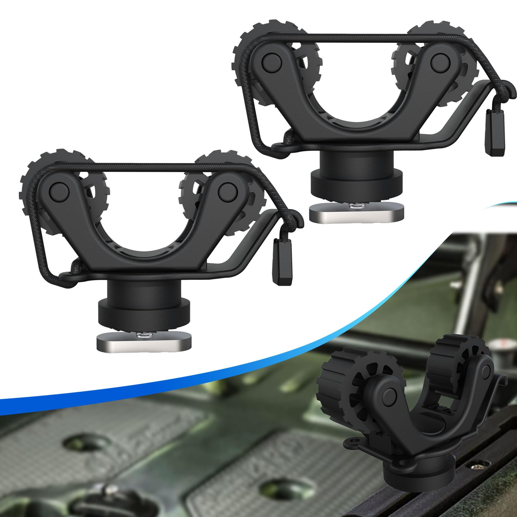 Kayak Rail Paddle Holder Kayak – Fishing Kayak Cart recenzja i cena