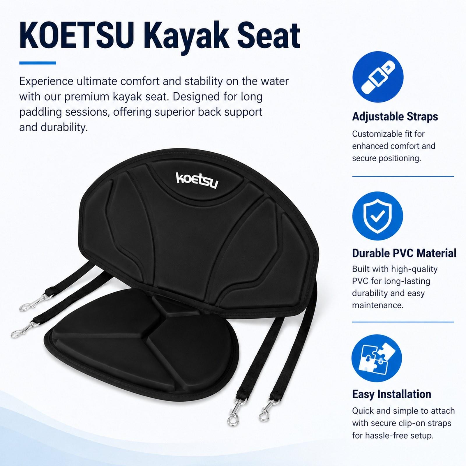 Kayak Seat Cushion Backrest Su – Fishing Kayak Sit In recenzja i cena