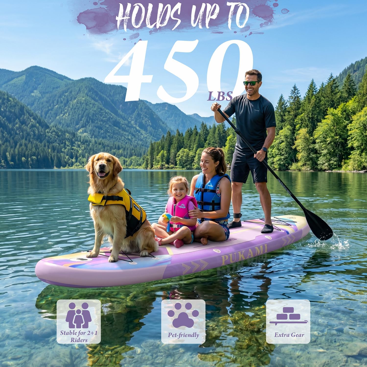 Extra Wide Inflatable Stand Up – Fishing Kayak Inflatable recenzja i cena